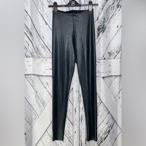 Commando Faux Leather Leggings High Waist M - Picture 1 of 6